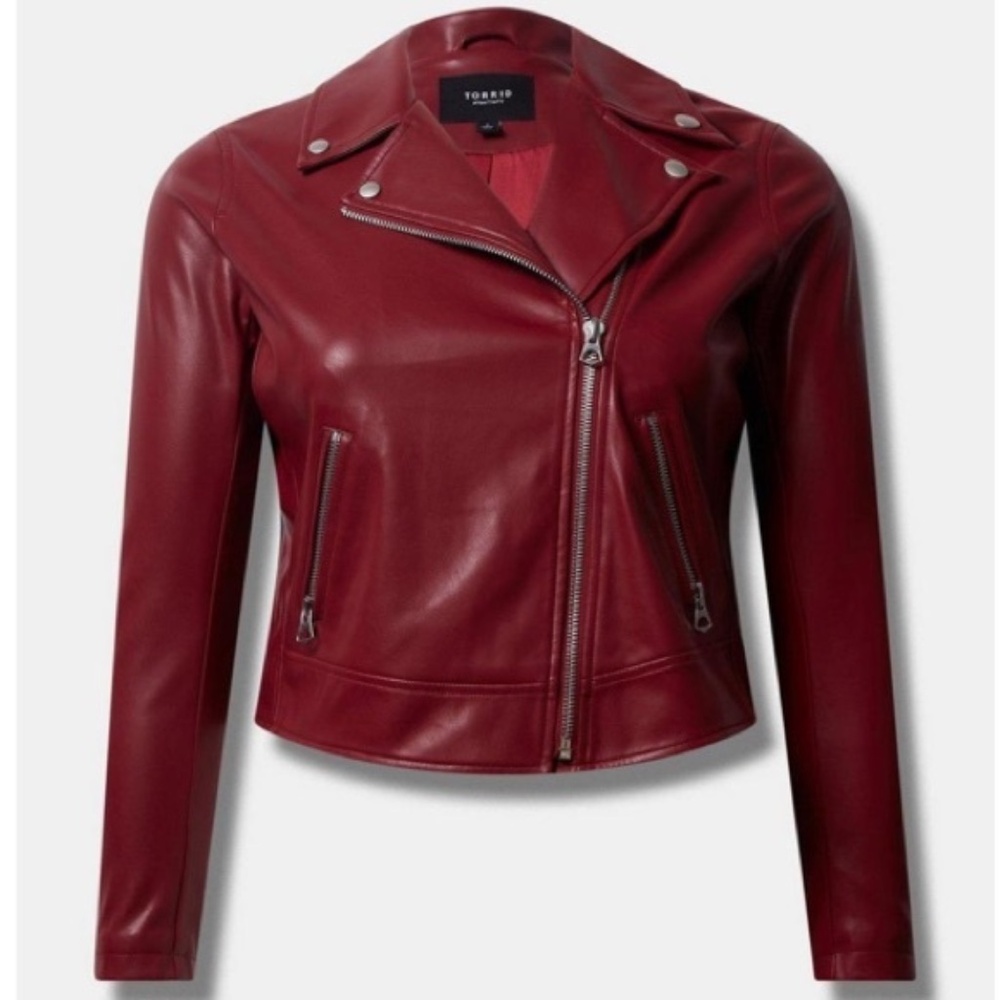 New Torrid rhubarb jacket w/ pockets